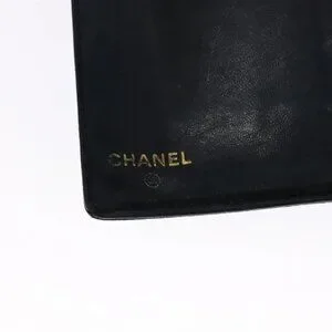 CHANEL | Bags | Chanel Bifold Wallet Grained Calf Skin Black  display picture 1